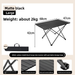 Outdoor Camping Table Folding Picnic Ultra-light Stall Portable Roll_voghion.com