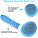 Depets Self Cleaning Slicker Brush, Dog Cat Bunny Pet Grooming Shedding Brush - Easy To Remove Loose Undercoat_voghion.com