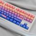 2457 Starry Moon Thermal Sublimation 5-stronna klawiatura mechaniczna PBT Keycaps Nadruk termotransferowy_voghion.com