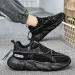 Autumn New Breathable Mesh Sports Men's Trend Versatile Height Increasing Board Casual Running Dad Shoes_voghion.com
