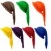 7 Dwarfs Christmas Hats – Multi-Color Set (Red, Yellow, Blue, Green, Orange, Purple, Brown) For Halloween & Party Photo Props_voghion.com