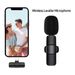 Bluetooth-Compatible Wireless Lavalier Microphone Portable Audio Video Recording Mic For IPhone Android Live Game Mobile_voghion.com