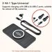 Magnetic Silicone Non-slip Car Wireless Charger Pad Mat PD USB Phone For IPhone 16 15 14 AirPods Samsung Fast Charging_voghion.com