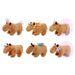 Cute Capybara Plush Toy - Soft Stuffed Animal With Various Styles (Scarf, Bow Tie, Crown, Wings & More) - Perfect Gift For Kids & Collectors_voghion.com