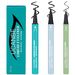UCANBE 3-Pack Liquid 3 Tips Quick-Dry Waterproof Smudge-Resistant Smooth Eyeliner Pen Set_voghion.com