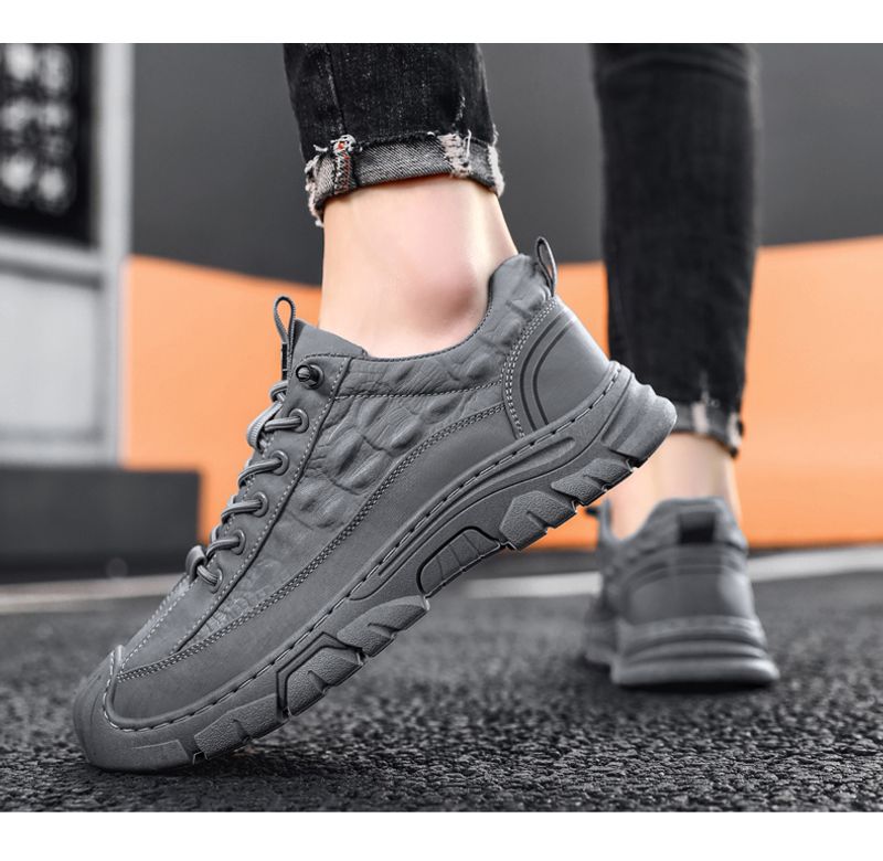 Ανδρικά Παπούτσια Slip-on Δερμάτινα Μοκασίνια Ελαφριά Καθημερινά Μαλακά Μοκασίνια Άνετα Παπούτσια Οδήγησης Επαγγελματικά Παπούτσια_voghion.com
