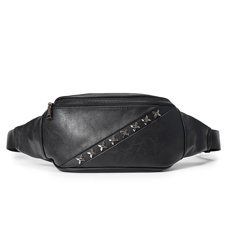 2023 New Rivet Fashion Chest Bag Marsupio Versione coreana Borsa da uomo Borsa a tracolla moda casual Borsa a tracolla piccola Borsa da equitazione_voghion.com