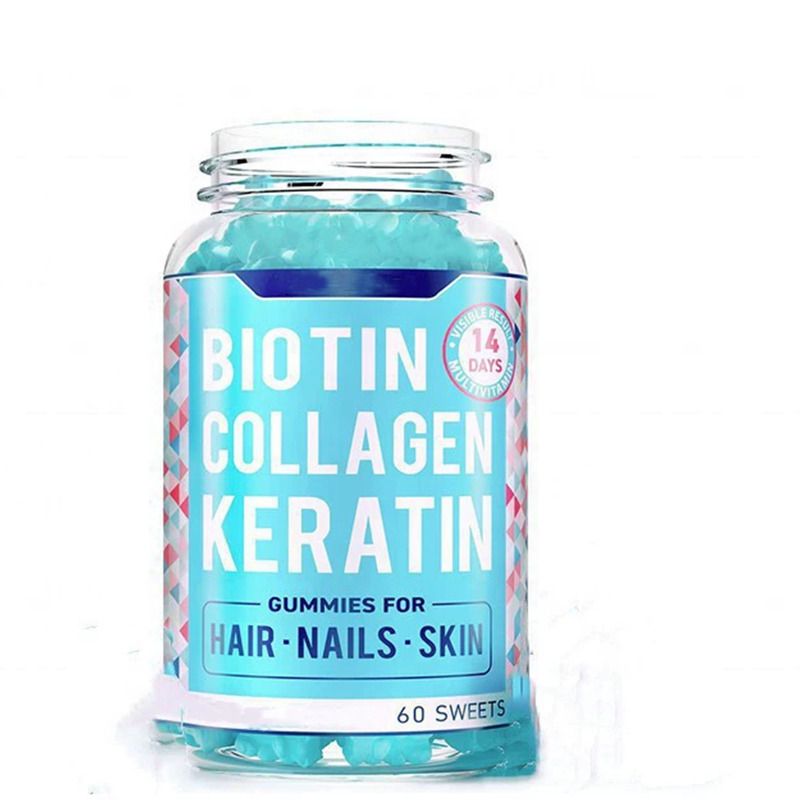 Export Biotin Collagen Bear Hair Nail Gummies Cross-Border Available_voghion.com