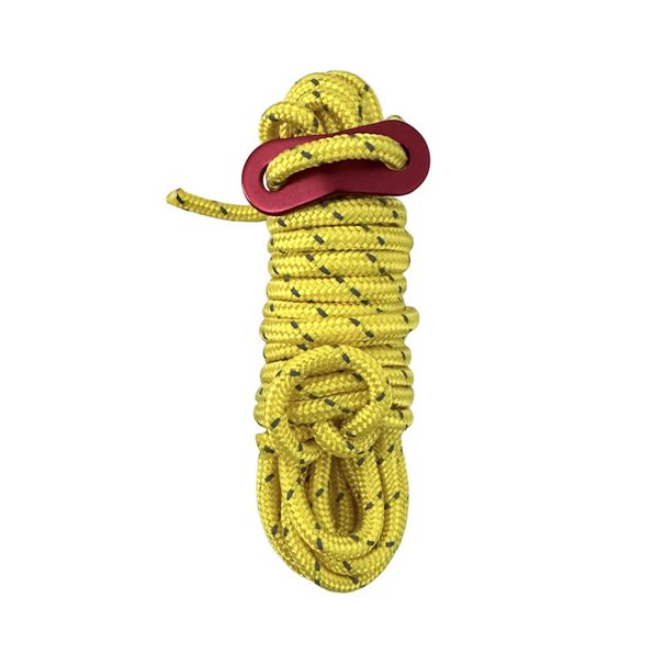 Udendørs reflekterende vind 4m paraply telt fast baldakin natlys camping justeringsspænde vindtæt reb_voghion.com