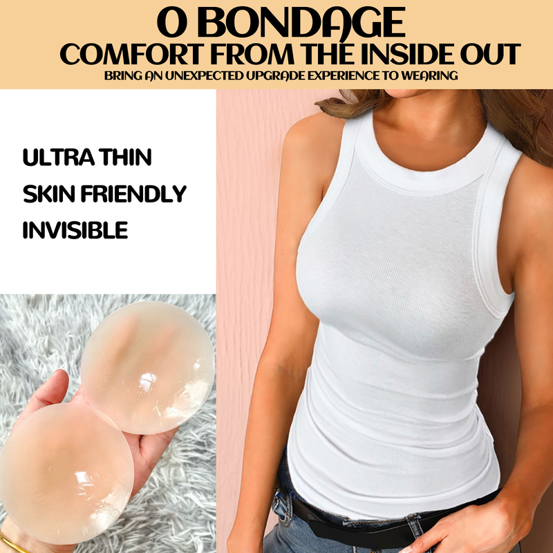 Patch de silicone EELHOE, ponto antirreflexo anticonversão, sem costura respirável, patch de peito franzido e puxado_voghion.com