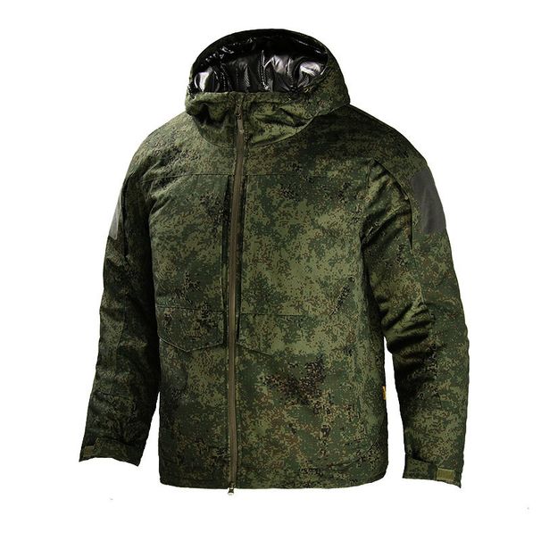 Men's Winter Camouflage Thermal Jacket With Waterproof & Windproof Design – Heavy Duty Insulated Coat For Outdoor Adventures_voghion.com