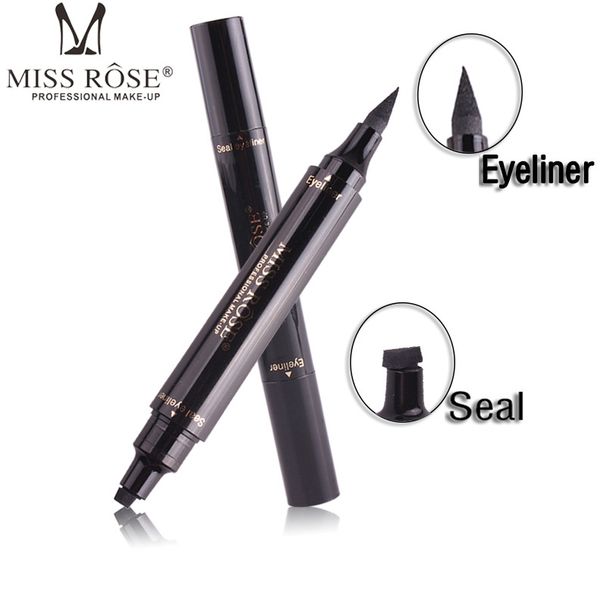 MISS ROSE Stamp Eyeliner Μονόχρωμο Eyeliner Μονόχρωμο Eyeliner με Στάμπα_voghion.com