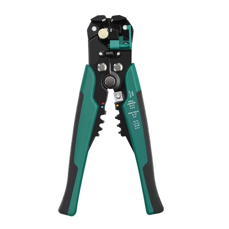 Professional Automatic Wire Stripper Cutter Crimper Tool For Electricians - Multi-Function Fiber Optic Cable Stripper With High Carbon Steel Blades​_voghion.com