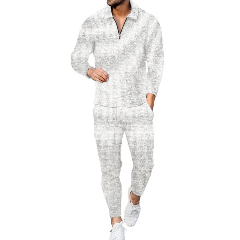 Sommer Langarmhose Zweiteiliges Sport- und Freizeitset für Herren_voghion.com