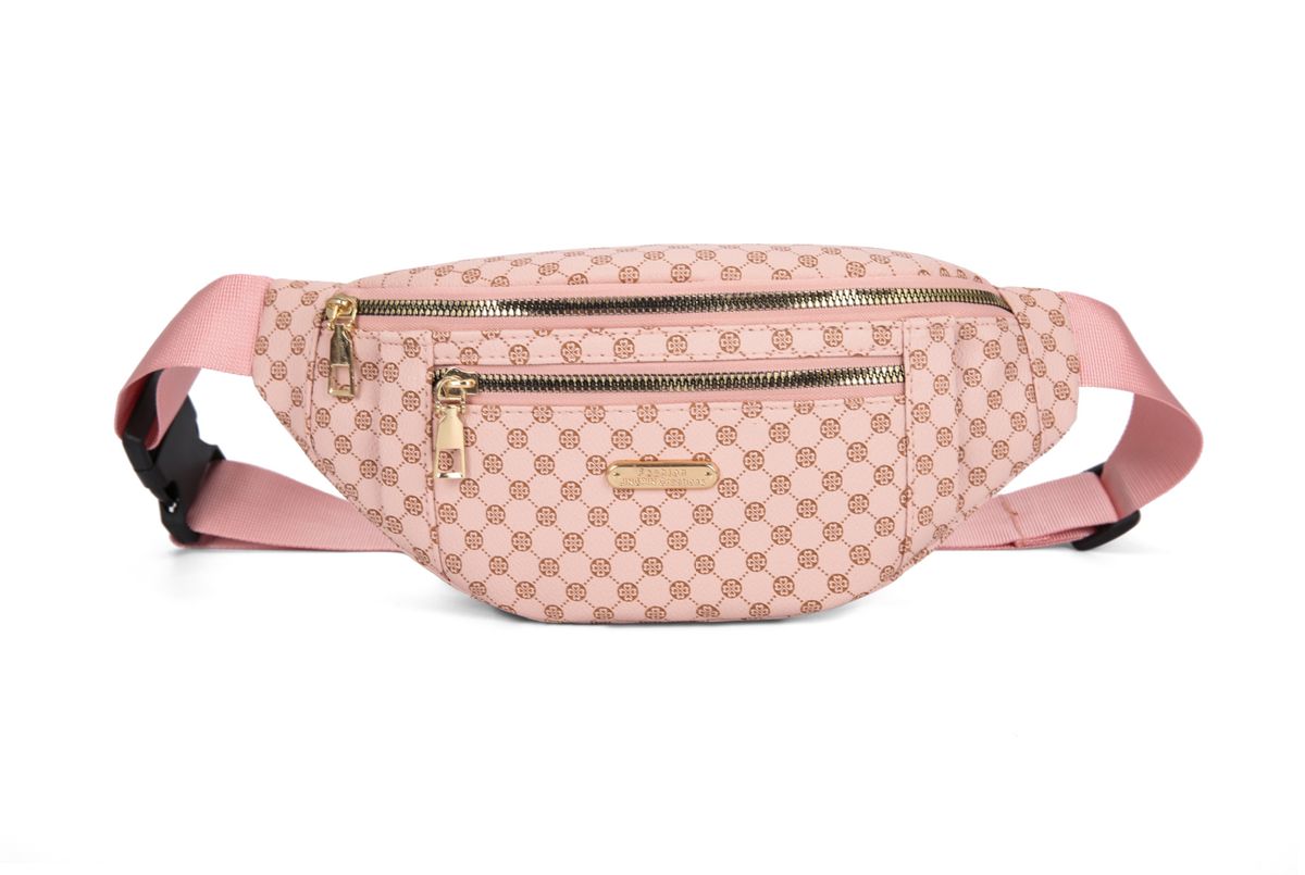 Τσάντα στήθους μέσης με στάμπα μόδας, γυναικεία τσάντα ώμου με στάμπα, για υπαίθριες δραστηριότητες, αθλητικές δραστηριότητες, τσάντα χιαστί μονού ώμου, πολυλειτουργική γυναικεία τσάντα_voghion.com