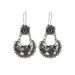 Logrui New Europea Ad America Bohemia Retro Hollow Flower Aciet Silver Ethic Style Persoality Earrigs For_voghion.com