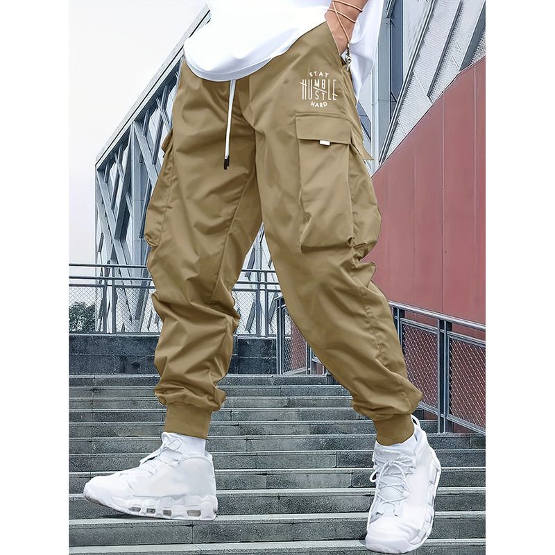 Pantaloni da lavoro alla moda, casual, per uomo, pantaloni sportivi versatili alla moda e di tendenza, molto venduti_voghion.com
