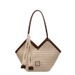 Women's bag new summer versatile shoulder woven bag texture popular commuter tote_voghion.com