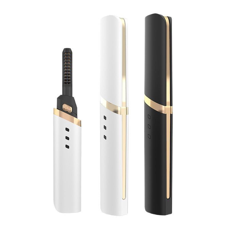 Curvador de cílios elétrico recarregável - Ferramenta de beleza e estilo para curvar e modelar cílios_voghion.com