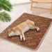 Pet Rattan Woven Cooling Summer Bed Ice Pad Dog Mat For Sleeping_voghion.com