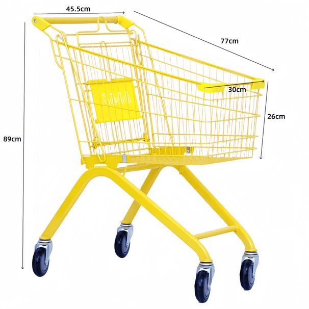 Snack Occupato Carrello della spesa a doppio strato Minimarket Supermercato Centro commerciale Bambini Hancart Yiming Stesso stile_voghion.com