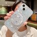 Glitter Makeup Mirror Stand Holder Phone Case For Huawei P40 P30 Pro Mate 30 40 20 Pro Nova 8 7 6 5 Pro Honor X8 50 Soft Cover_voghion.com