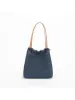 Borsa a secchiello in denim da donna, pieghevole, elasticizzata, con fibbia magnetica, borsa da strada, piccola borsa quadrata personalizzata, tendenza 250811_voghion.com