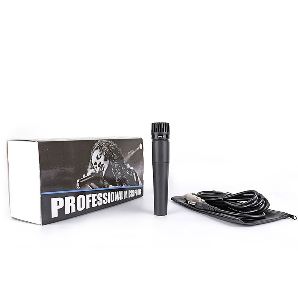 Professional SM57 Microphone Dynamic MIC SM 57 Wired Microfone For Guitar Amp, Bass Amp,for Precision Instrument Drum_voghion.com