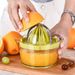 Drizom Citrus Juicer - 12oz Manual Squeezer | With Measuring Cup | Green Kitchen Gadget | EU_voghion.com