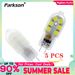 5PCS AC220V / DC12V Mini G4 LED Lamp 3W Lampada LED G4 Bulb SMD2835 Milky/Transparent Cover Replace Halogen G4 Spotlight_voghion.com
