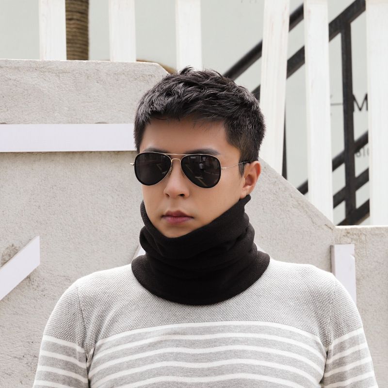 Scaldacollo in pile LazyZoom per uomo e donna, cappuccio invernale multifunzionale per ciclismo sportivo, cappello caldo con maschera per il viso_voghion.com