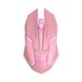 New Silent Cute Glowing Pink Wireless Charging Gaming Mechanical Mouse_voghion.com