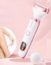 Rasoio elettrico multifunzionale per capelli, 5 in 1, display digitale, per donne, parti intime, tagliacapelli_voghion.com