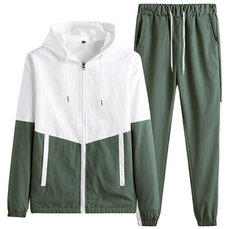 Casual 2025 Autumn Jacket Suit Sports Youth Trendy Stylish Fashion Brand Men's Clothing_voghion.com
