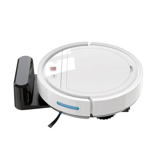 Roboter-Staubsauger, automatisches Aufladen, APP, WLAN, Alexa-Steuerung, Kehr-/Saugmopp, Zickzack-Planung, 2000 mAh, Fallschutz für Tierhaare auf dem Boden_voghion.com