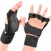 Sports Weightlifting Half-Finger Backless Protector Silicone Non-Slip Wear-Resistant Palm Guard Compression Protective_voghion.com