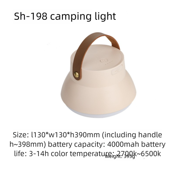 Cross-Border Camping Outdoor Ultra-Long Battery Life Tent Hanging Bracket Multi-Functional Rechargeable LED Light Home_voghion.com