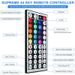 Kit de bande lumineuse LED RVB Bluetooth 44 touches - Alimentation USB 5 V, SMD 5050/2835, éclairage d'ambiance étanche pour rétroéclairage TV et décoration intérieure_voghion.com