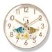 Yipula 6260 Wall Flower Dandelion Living Room Simple Pastoral Silent Sweep Second Quartz Clock_voghion.com