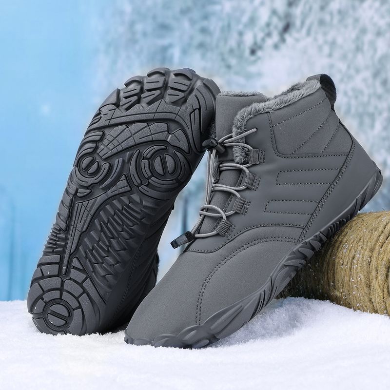 Unisex Winter Hiking Shoes – Waterproof, Fleece-Lined & Slip-Resistant For Snow & Outdoor Adventures​_voghion.com