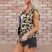 Shiying Fashion Simple Versatile Coat Women's Autumn and Winter New Collection Leopard Print Front Button Plush Vest_voghion.com