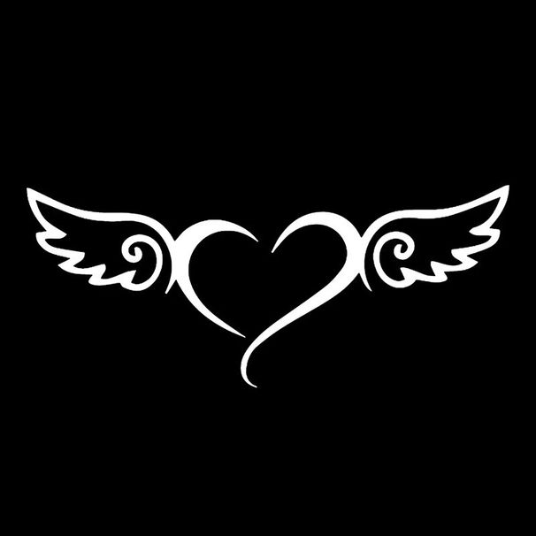 αυτοκόλλητα αυτοκινήτου σε σχήμα καρδιάς φτερά αγγέλου προσωπικότητα δημιουργικά αυτοκόλλητα διακόσμησης γυαλιού αυτοκινήτου για φορητό υπολογιστή ipad_voghion.com