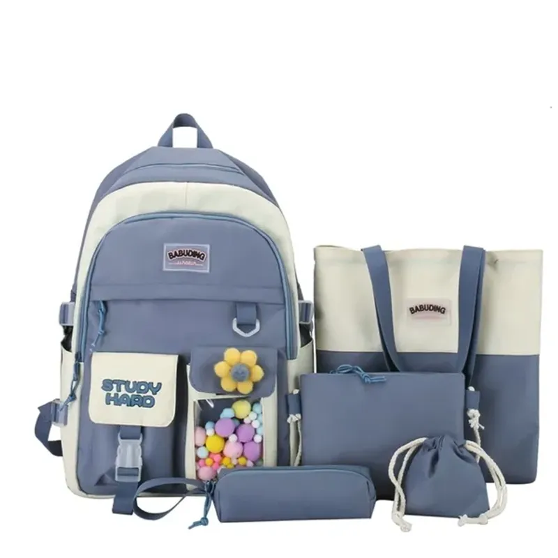 Backpacks Fashion Sets ChildrenS School Backpack Cute WomenS Bagpack Bookbag Laptop For Teens Girls Students Bag_voghion.com