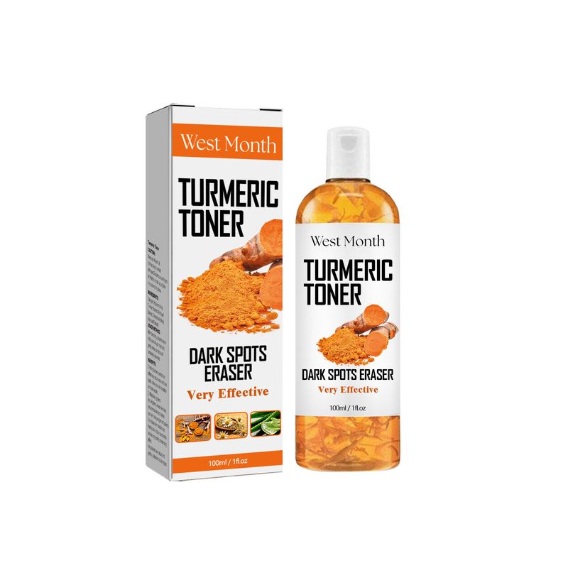 West&Month Sort Gurkemeje Forfriskende Til Dyb Hydrering, Opstrammende, Fugtgivende og Hydrerende Ansigts Hud Toner_voghion.com
