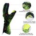 Professional football latex non slip gloves adult children goalkeeper training goalkeeper gloves_voghion.com