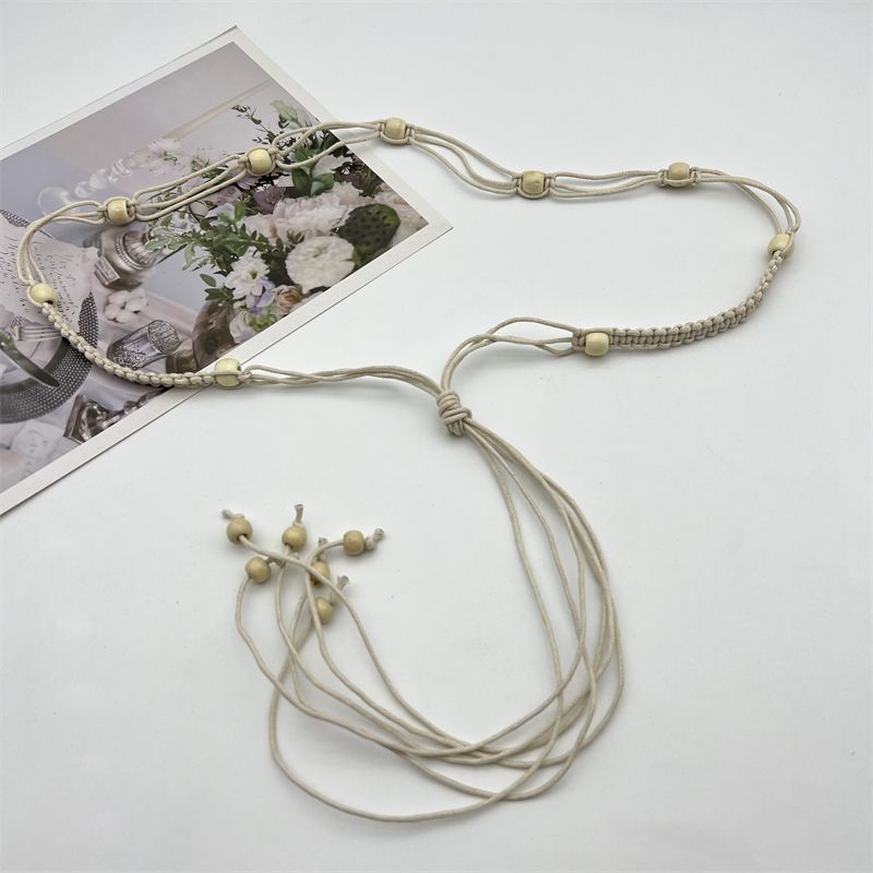Bohemian Ethnic Metal Butterfly Woven Chain Women New Chinese Style Retro Unique Design Sense Belt_voghion.com