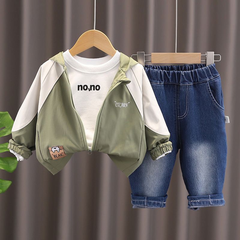 2024 Nei koreanesch Versioun vu Jongen, Meedercher, Kanneraarbechtskostüm, Babyexplosiv Strooss cool a fashionable Casual wear_voghion.com