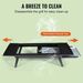 Barbecue a carbone leggero da 23', design pieghevole in acciaio inossidabile per picnic e feste in spiaggia - Griglia portatile per esterni con griglia staccabile_voghion.com