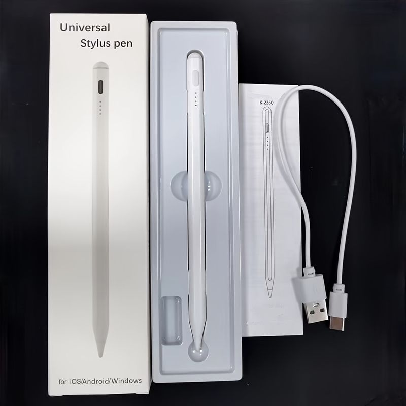 Universal Smart Stylus Pen, Compatible With Android & IOS, Rechargeable Battery, Precision Writing For Mobile Phones, Tablets & Capacitive Screens_voghion.com