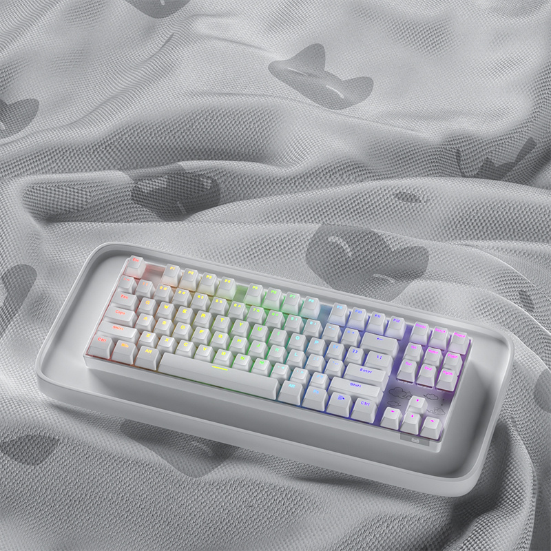 Metal Matte New Panel ing Color Wired Mechanical Keyboard Colorful Backlight Key USB Interface Game Off          ful_voghion.com